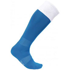 PROACT hosszú szárú sportzokni kontrasztos színű felsö résszel PA0300, Sporty Royal Blue/White-27/30