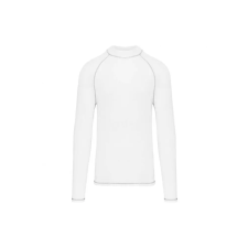 PROACT hosszú ujjú férfi sportpóló UV védelemmel PA4017, White-XL férfi póló