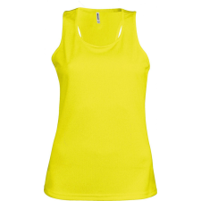 PROACT Női Proact PA442 Ladies&#039; Sports vest -XS, Fluorescent Yellow női felső