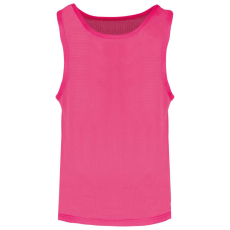 PROACT PA047 ujjatlan hálós gyerek megkülönböztető sportpóló Proact, Fluorescent Pink-6/10