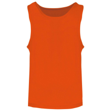 PROACT PA047 ujjatlan hálós gyerek megkülönböztető sportpóló Proact, Spicy Orange-6/10