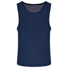 PROACT PA047 ujjatlan hálós gyerek megkülönböztető sportpóló Proact, Sporty Navy-10/14 gyerek póló