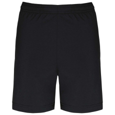 PROACT PA1025 gyerek performance sport rövidnadrág Proact, Black-12/14