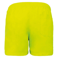 PROACT PA169 bársonyos tapintású férfi úszó rövidnadrág Proact, Fluorescent Yellow-2XL férfi fürdőnadrág