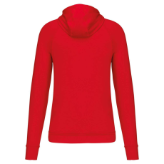 PROACT PA360 férfi kapucnis 1/4 cipzáras sztreccs sport pulóver Proact, Red-2XL
