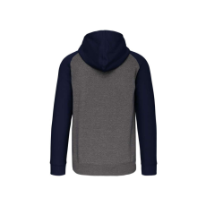 PROACT PA380 UNISEX TWO-TONE ZIPPED HOODED FLEECE JACKET 2XL