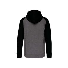 PROACT PA380 UNISEX TWO-TONE ZIPPED HOODED FLEECE JACKET M
