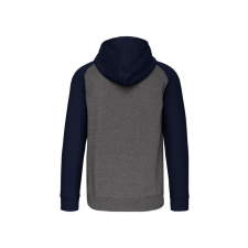 PROACT PA380 UNISEX TWO-TONE ZIPPED HOODED FLEECE JACKET S férfi pulóver, kardigán