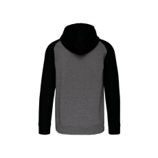 PROACT PA380 UNISEX TWO-TONE ZIPPED HOODED FLEECE JACKET S