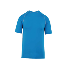 PROACT PA4007 szűk szabású unisex sztreccs surf póló Proact, Aqua Blue-2XL