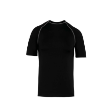 PROACT PA4007 szűk szabású unisex sztreccs surf póló Proact, Black-M