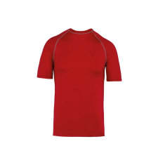 PROACT PA4007 szűk szabású unisex sztreccs surf póló Proact, Sporty Red-M férfi póló