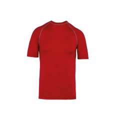PROACT PA4007 szűk szabású unisex sztreccs surf póló Proact, Sporty Red-XS