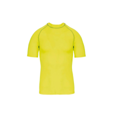 PROACT PA4008 gyerek szűk szabású sztreccs surf póló Proact, Fluorescent Yellow-10/12