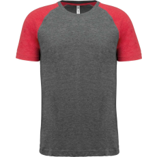 PROACT PA4010 ADULT TRIBLEND TWO-TONE SPORTS SHORT-SLEEVED T-SHIRT 3XL