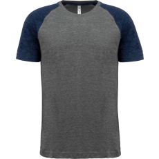 PROACT PA4010 ADULT TRIBLEND TWO-TONE SPORTS SHORT-SLEEVED T-SHIRT M