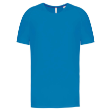 PROACT PA4012 férfi környakas rövid ujjú sportpóló Proact, Aqua Blue-XS férfi póló