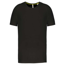 PROACT PA4012 férfi környakas rövid ujjú sportpóló Proact, Black-XL férfi póló