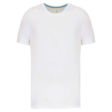 PROACT PA4012 férfi környakas rövid ujjú sportpóló Proact, White-3XL férfi póló