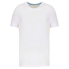 PROACT PA4012 férfi környakas rövid ujjú sportpóló Proact, White-S