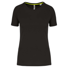 PROACT PA4013 rövid ujjú környakas Női sportpóló Proact, Black-2XL női póló