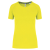 PROACT PA4013 rövid ujjú környakas Női sportpóló Proact, Fluorescent Yellow-XS