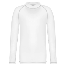 PROACT PA4018 gyerek hosszú ujjú sportpóló UV védelemmel Proact, White-10/12 gyerek póló