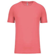 PROACT PA438 férfi környakas raglános rövid ujjú sportpóló Proact, Coral-2XL
