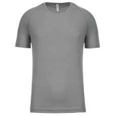 PROACT PA438 férfi környakas raglános rövid ujjú sportpóló Proact, Fine Grey-XL