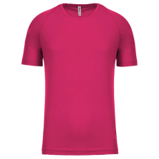 PROACT PA438 férfi környakas raglános rövid ujjú sportpóló Proact, Fuchsia-2XL