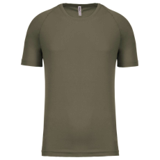 PROACT PA438 férfi környakas raglános rövid ujjú sportpóló Proact, Olive-XL