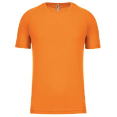 PROACT PA438 férfi környakas raglános rövid ujjú sportpóló Proact, Orange-XS