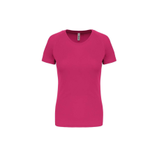 PROACT PA439 Női környakas raglános rövid ujjú sportpóló Proact, Fuchsia-M női póló