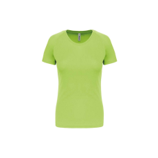 PROACT PA439 Női környakas raglános rövid ujjú sportpóló Proact, Lime-XL