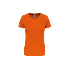 PROACT PA439 Női környakas raglános rövid ujjú sportpóló Proact, Orange-XL