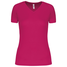 PROACT PA477 LADIES’ V-NECK SHORT SLEEVE SPORTS T-SHIRT L munkaruha