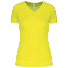 PROACT PA477 LADIES’ V-NECK SHORT SLEEVE SPORTS T-SHIRT L munkaruha