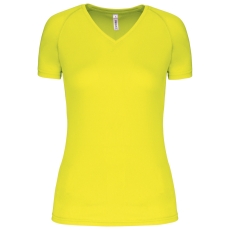 PROACT PA477 LADIES’ V-NECK SHORT SLEEVE SPORTS T-SHIRT M