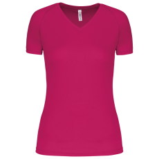 PROACT PA477 LADIES’ V-NECK SHORT SLEEVE SPORTS T-SHIRT XS