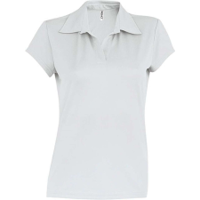 PROACT PA483 rövid ujjú Női galléros sprtpóló Proact, White-L női póló
