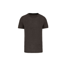 PROACT rövid ujjú környakas triblend unisex sportpóló PA4011, Dark Khaki Heather-L