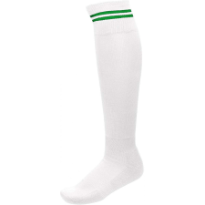 PROACT Uniszex zokni Proact PA015 Striped Sports Socks -47/50, White/Dark Royal Blue női zokni
