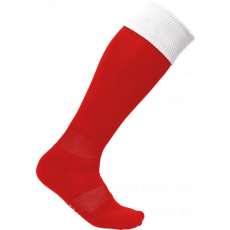 PROACT Uniszex zokni Proact PA0300 Two-Tone Sports Socks -27/30, Sporty Red/White