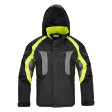 Procera Lumina Bélelt Téli Kabát Fekete/Sárga - 2XL