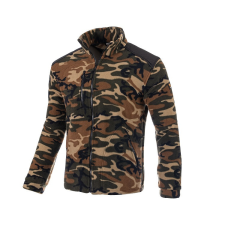 Procera Polár 350g camo fekete megerősített, méret XL munkaruha