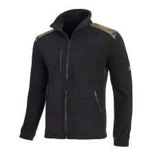 Procera Polár 350g fekete camo megerősített, méret L munkaruha
