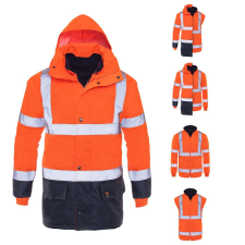Procera Prolumo 5in1 bélelt kabát narancs HVP méret XL munkaruha