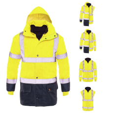 Procera Prolumo 5in1 bélelt kabát sárga HV méret XL