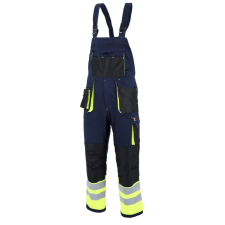 Procera Proman stretch 250 BIB nadrág, navy blue HV, méret 62 munkaruha