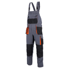 Procera Proman stretch 250 BIB nadrág szürke narancs - méret 56 munkaruha